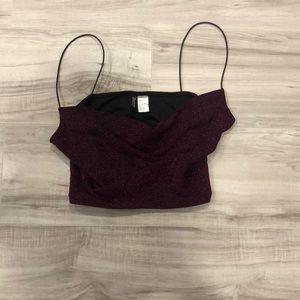 Crop top sparkle